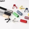 20Pcs/lot Alloy DIY Bag Shoes Garment Lanyard Accessories Metal Rope Ends Stopper Button Cord End Lock Cap Hanging Bell Buckle