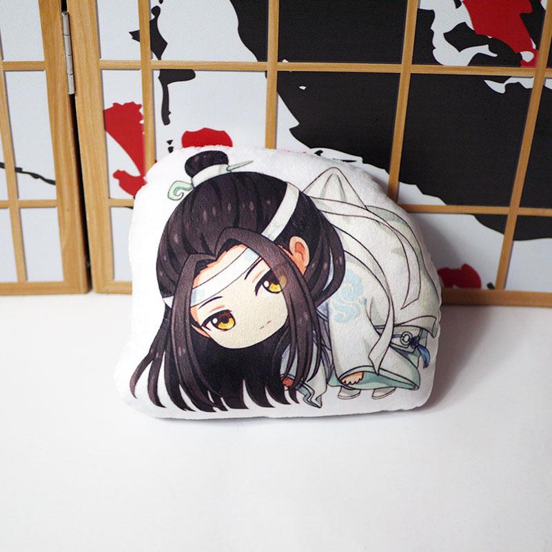 Anime MO DAO ZU SHI Cosplay Plyšová panenka Přívěsky Hračka Lan Wangji Wei Wuxian Roztomilé plyšové hračky Dětský polštář Dárek