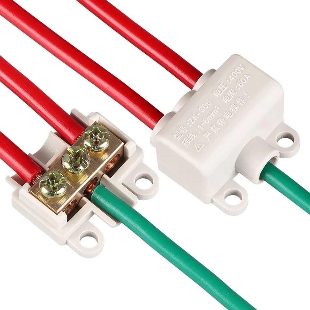 High Power Branch Terminal Quick Wire Connector Terminal T-type Wiring Terminal Locking Quick Crimp Electrical General Connector