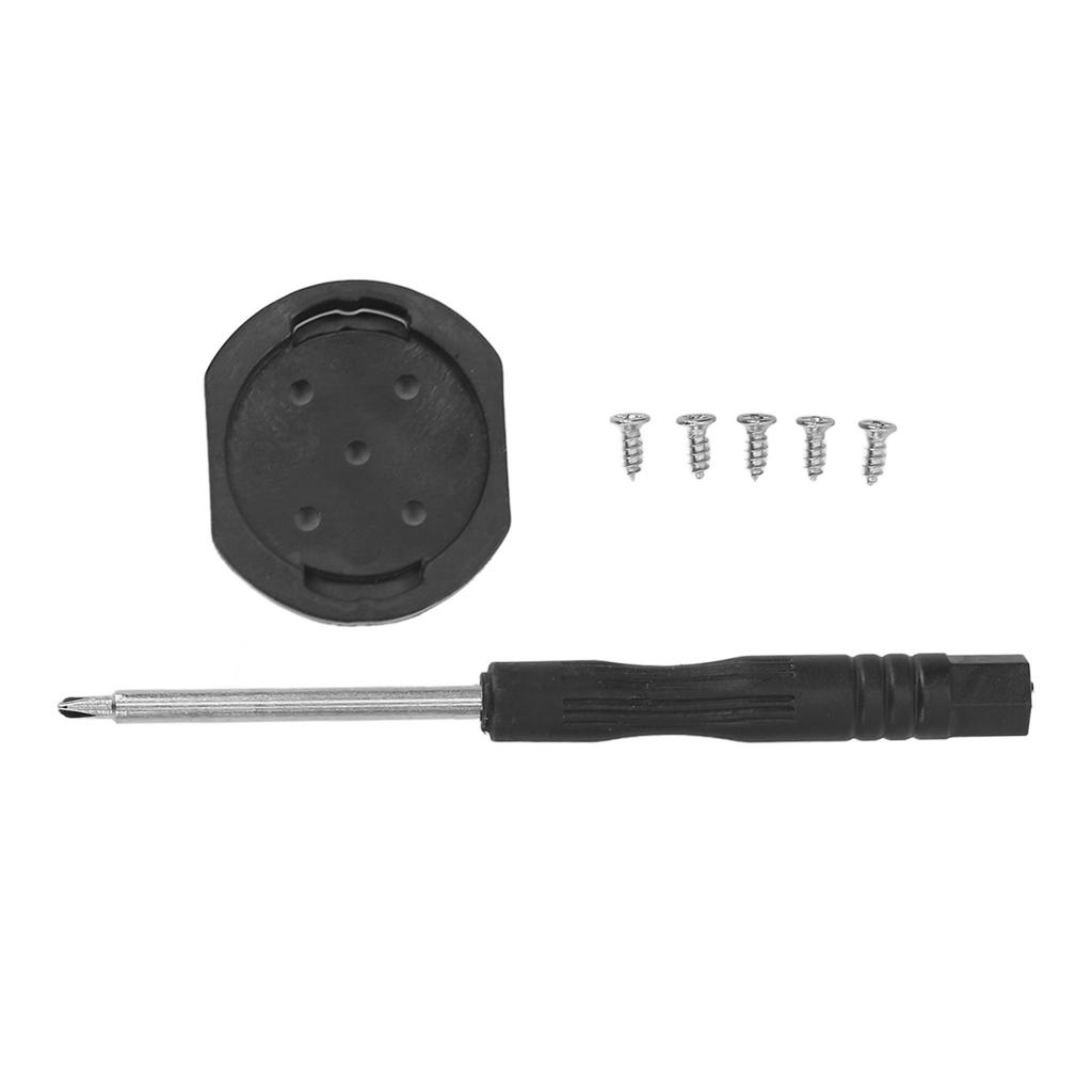 Bike Computer Repair Tool Set 5 Screws Computer Bracket Fixed Base Replacement Fit for Garmin
