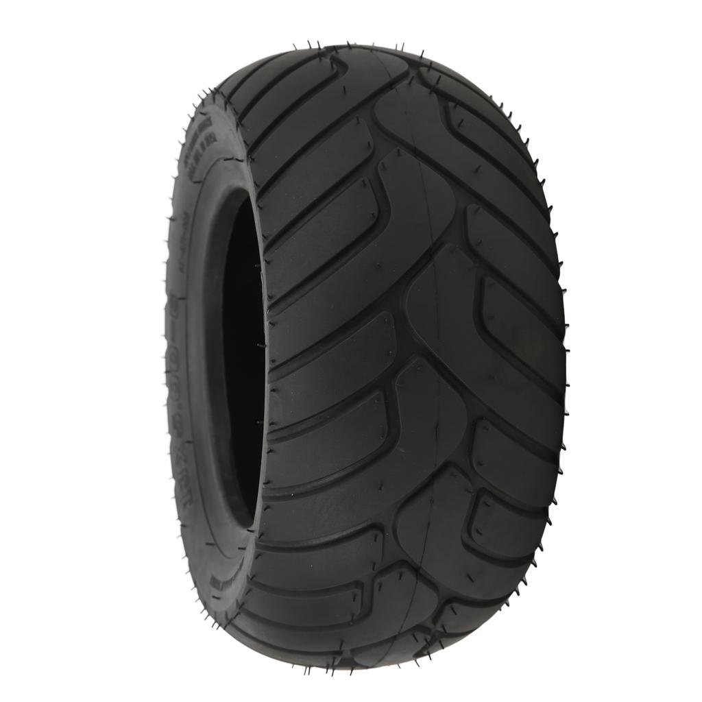 Rubber Tire Shock Absorption Anti Skid Vacuum Tubeless Tire Replacement for Go Kart Electric Scooter 13in