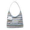 2025 new tote bag hand-woven large-capacity handbag simple and versatile shoulder messenger bag