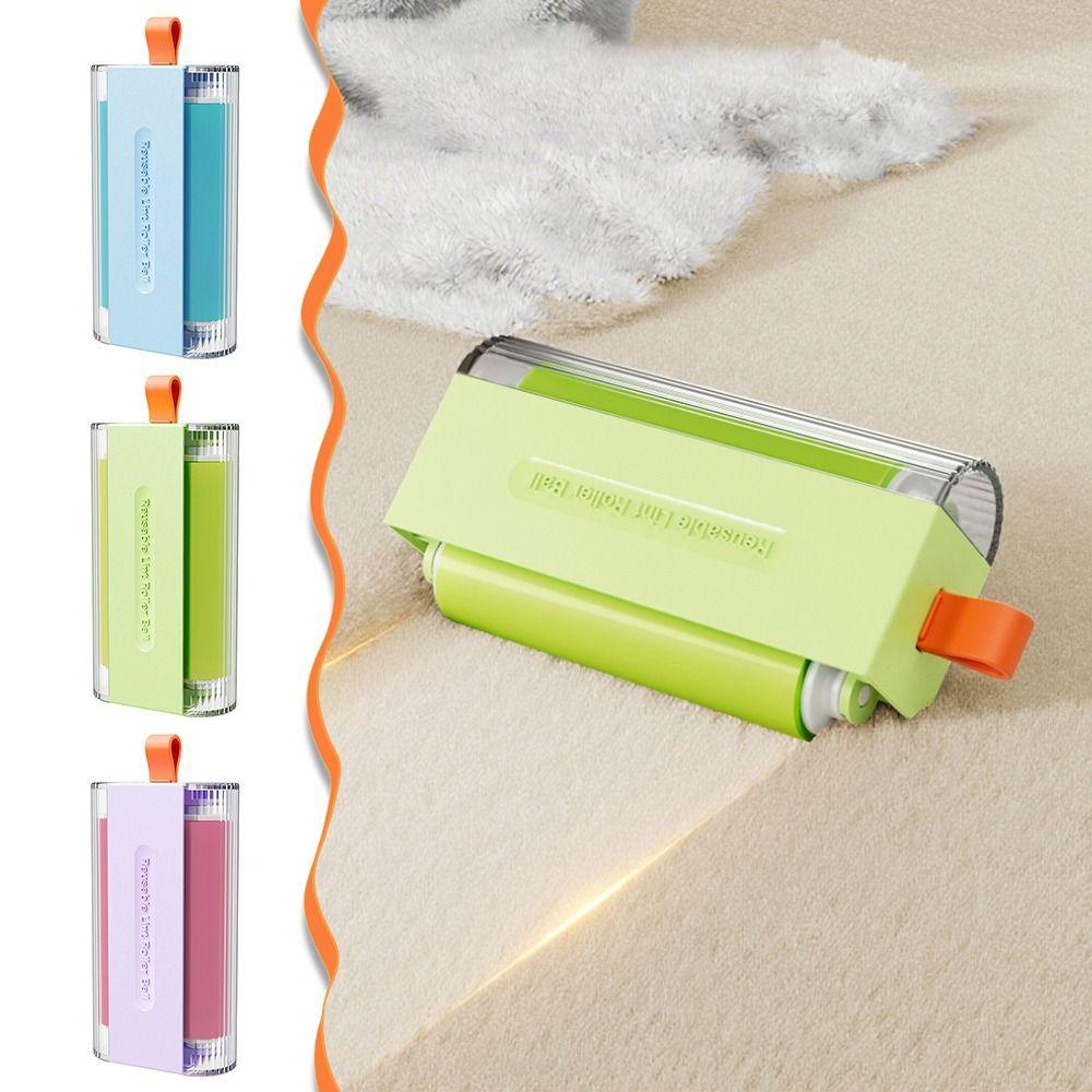With cover Hair Remover Double-sided Dust Cleaning Brushs Gifts Household Clothing Roller