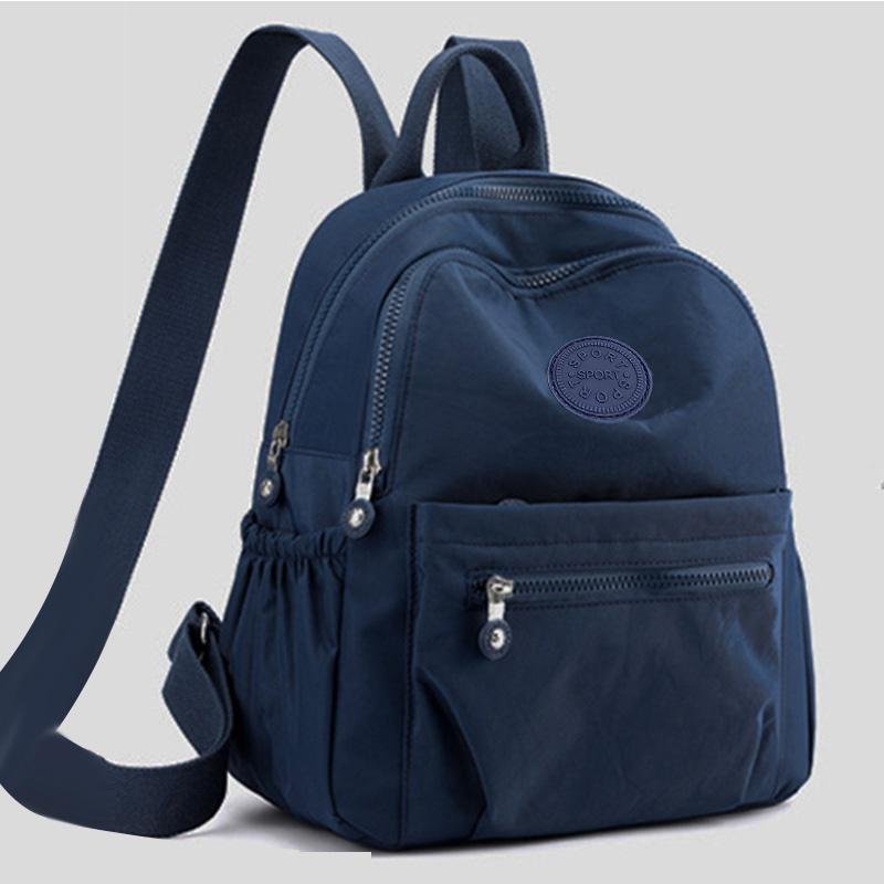 Backpack Women's New Korean Fashion Oxford Cloth Women's Bag Waterproof Nylon Cloth Casual Shopping Women's Backpack