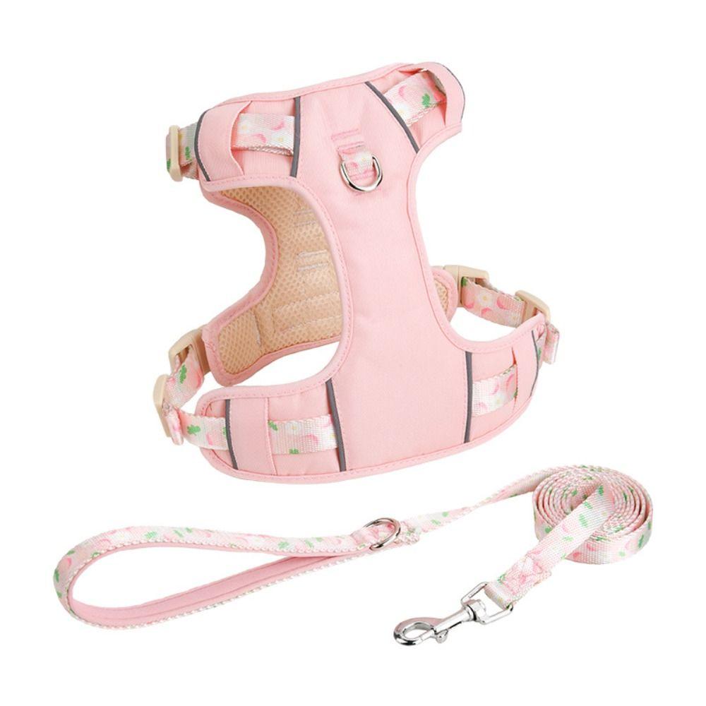 Vest Type Pet Harness Explosion Proof Breathable Harness Dog Gear Dog Vest  Outdoor Activities