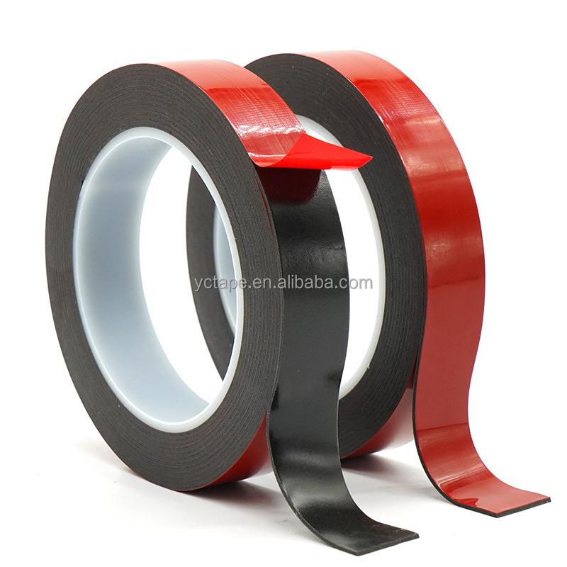 1/2in*4.6m Black Strong Acrylic Adhesive Double Tape for General Industrial Manufacturing Bonding Diverse Material Combinations