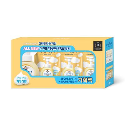 Sabonete para as Mãos Pure Planning 850ml (250ml+200ml*3)
