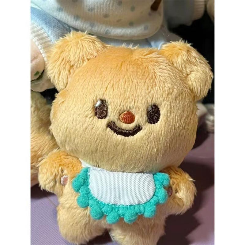 Oil Bear Doll Cute High Beauty Doll Bag Pinch Plush Pendant Gift for Girls