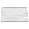 Rust Proof BBQ Grill Wire Mat Cross Wire Baking Rack BBQ Grill Net  Outdoor Cooking Camping Picnics