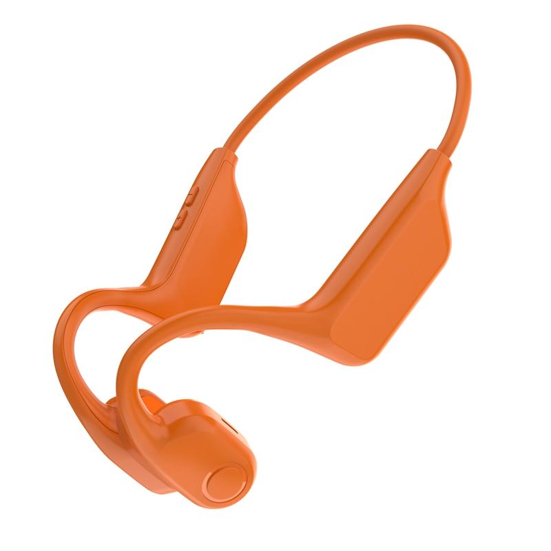 Open-Ear Bone Conduction Bluetooth Headphones with Extra-Long Battery Life Perfect for Running, Cycling Swimming  Sports