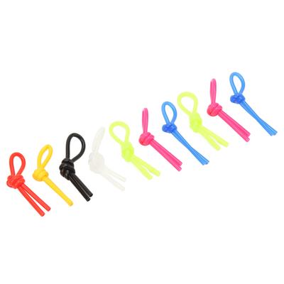 10Pcs Tennis Racket Damper Knot Silicone Tennis Racket Vibration Dampener Shock Absorber for Tennis Racke Squash Racket