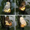 Waterproof Solar Power LED Light Garden Path Yard Lawn Owl Animal Ornament Lamp