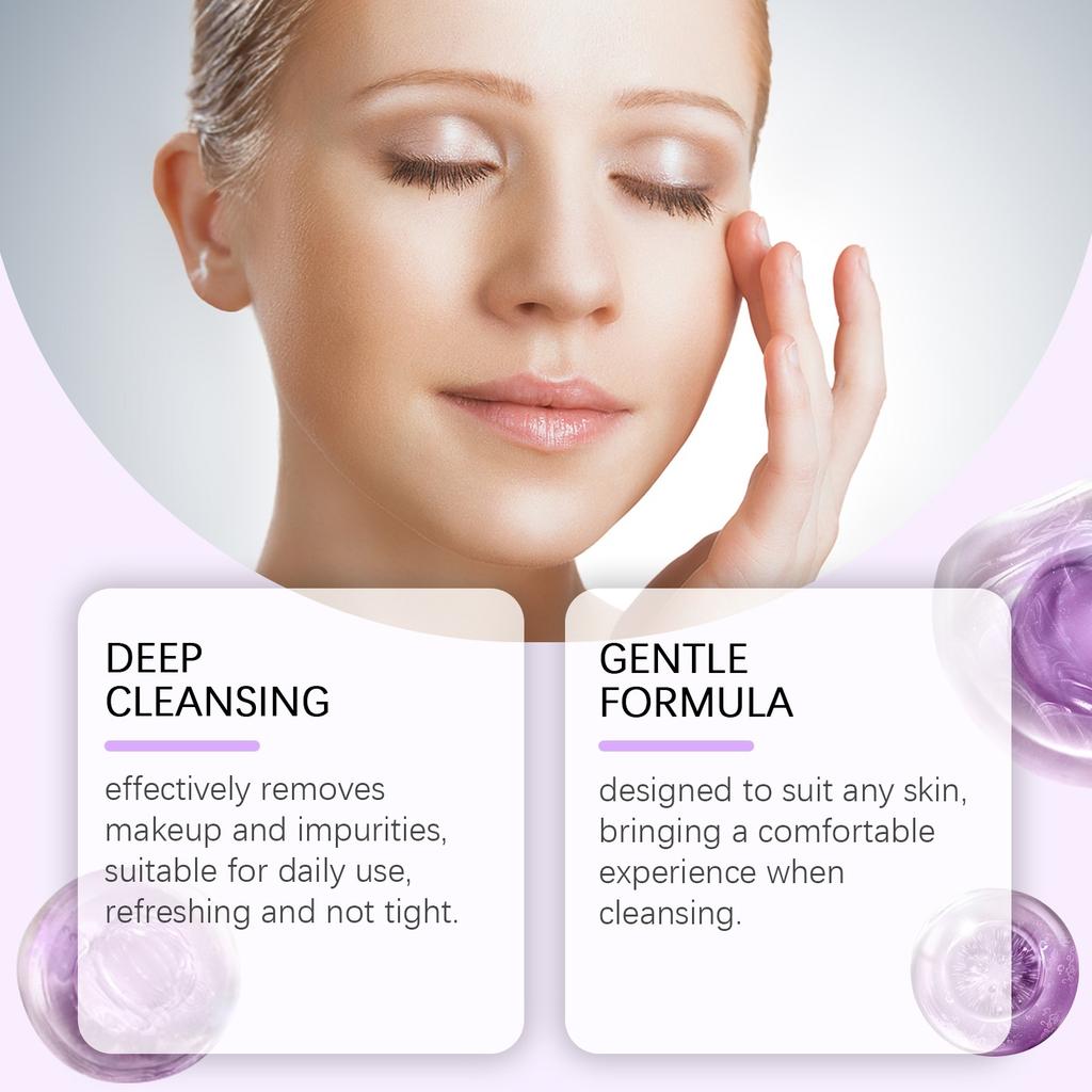 The Cleansing And Makeup Stick Gently Makeup From Sensitive Skin And Faces, Soothing The Face, Eyes And Lips. It's A New Choice For A Clear And