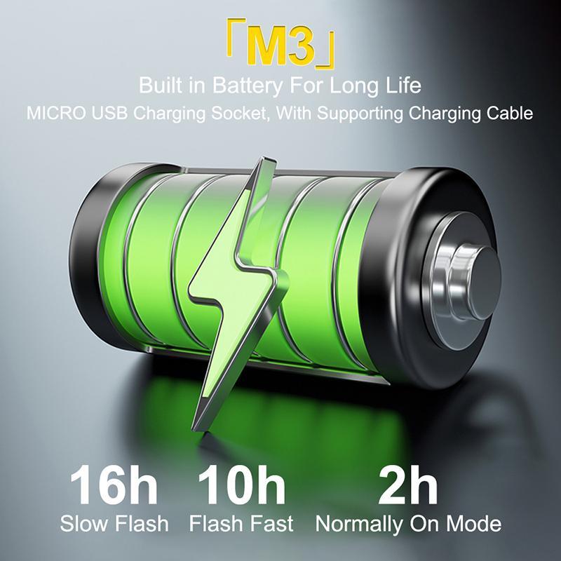 1pc Wireless Remote Control LED Strobe Light for Motorcycle Car Bike Scooter Flash Indicator Waterproof