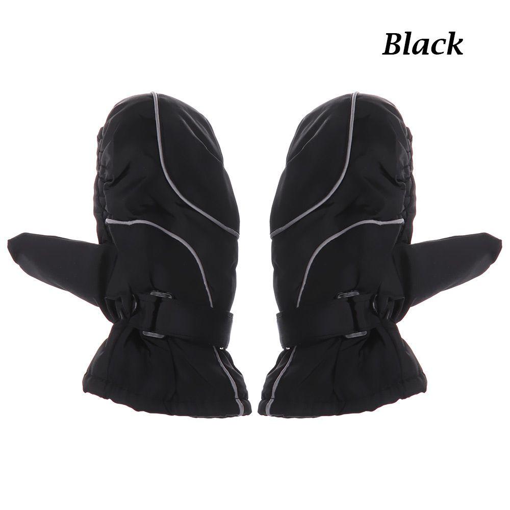 Kids Thicken Warm Snow Snowboard Long-sleeved Mitten Children Ski Gloves Windproof Waterproof
