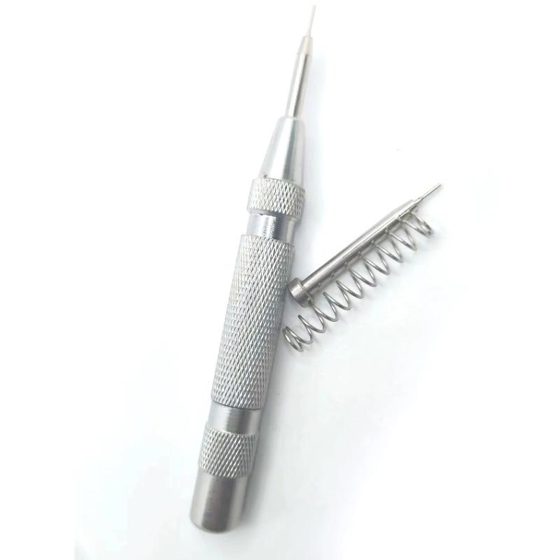 1Set 35mm Stainless Steel Spring Loaded Link Watch Band Strap Bracelet Pin Remover Punch for Watchmaker Tool Drop Shipping