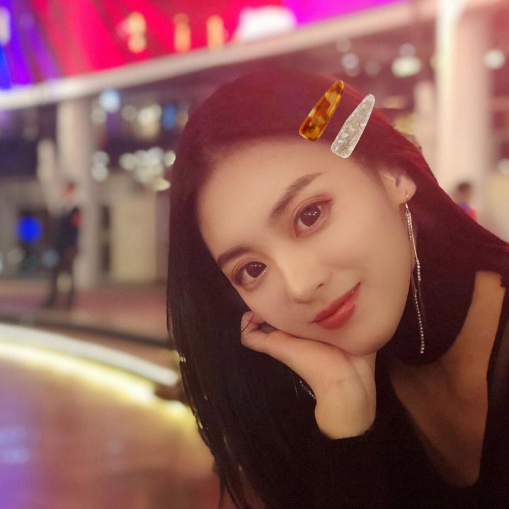 Ins Acetate Temperament For Girls BB Hair Clips Korean Hairpins Duckbill Clips Women Barrettes