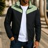 Men's Lightweight Bomber Jackets Stand Collar Windbreaker Softshell Jacket Zip Up Coat for Fall Outdoor Casual Windproof Varsity Jackets for Men