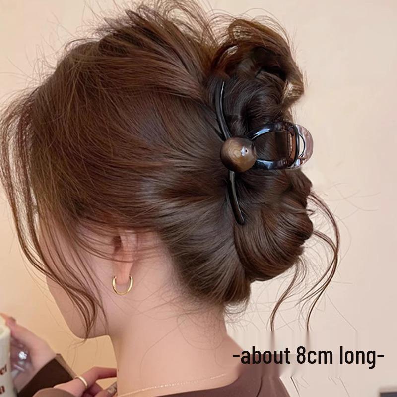 Elegant French Retro Small Shark Hair Clip for Thin Hair