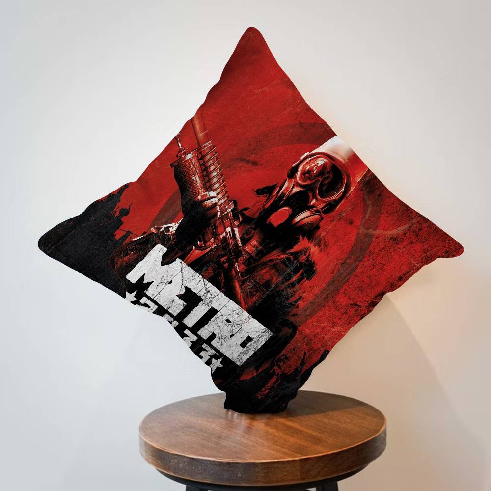 M-Metro 2033 Personalized Pillow Cover Kids Bedroom Wild Party Decor Pillowcase kid Birthday shower Gift