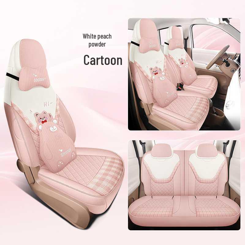 Wuling Bingo PRO 2025 Linen Seat Covers - All-Season Full Coverage Car Cushions