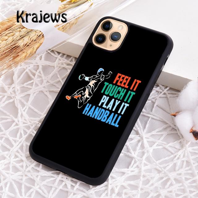 Krajews Handball Sport For iPhone 17 Air 16 Phone Case Cover 15 14 Plus 12 13 Pro Max Coque