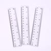 15cm 20cm 30cm Straight Ruler Transparent Plastic Ruler Drawing Tool Desk Accessories Student Stationery School Office Supplies