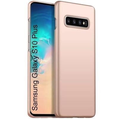 Protective Case - PROSHOP - Flexible - Golden - Ultra-thin Silicone - Compatible Samsung Galaxy S10 Plus