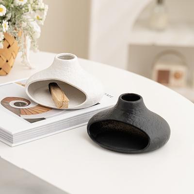 Palo Santo, Beyaz Adaçayı, Konik Tütsü için Modern Tarz Seramik Tütsülük, Masaüstü Süsü Ev Dekorasyonu