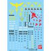Bandai Spirits Gundam Decal Gd023 Mg 1 100 Mobile Suit Gundam Strikes Back For Char Series [Decal 2024 9 Reproduced]
