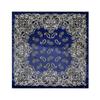 Cashew Flower Silk Scarf, 90cm Headscarf, Classic Printed Silk Scarf, Women’s Satin Square Scarf, Shawl