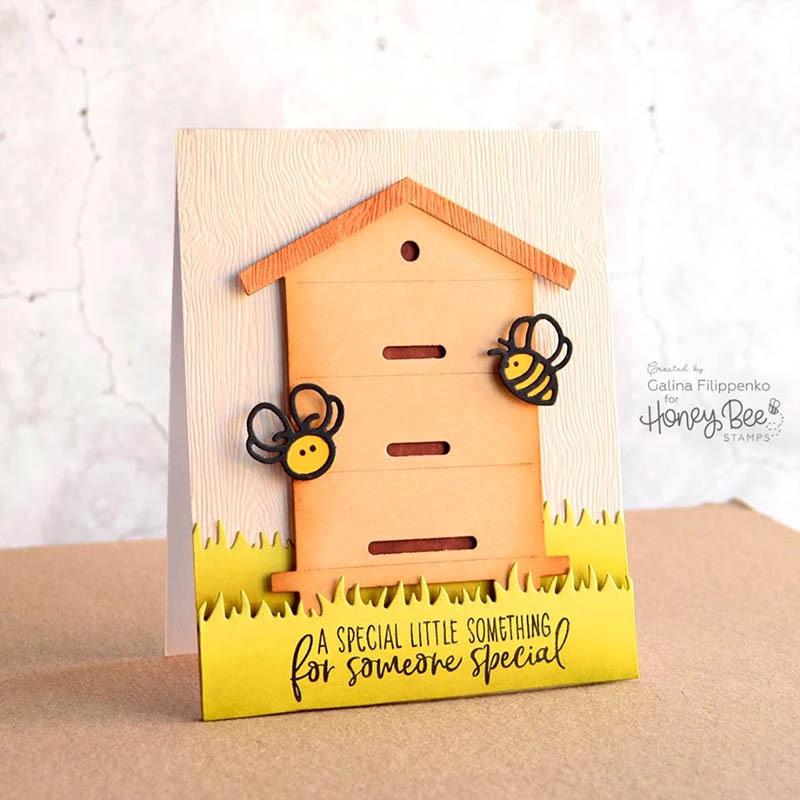 Seven Little Bees Metal Cutting Dies for Scrapbooking Embossing Stencils Card Making Craft Decor