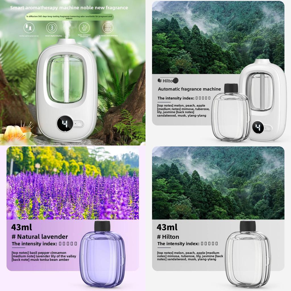 Ultrasonic Essential Oil Diffuser With Rechargeable Battery For Home And Office Use