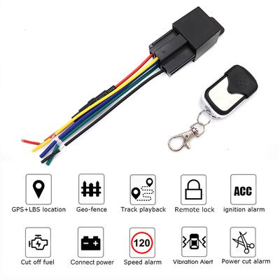 GPS Tracker Online APP Track Playback Remote Control Anti Theft Fuel Cut SOS for Help