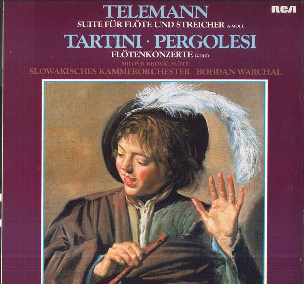 

LP Record BOHDAN WARCHAL SLOWAKISCHES KAMMER Telemann Suite Fur Flote Und Streic RL30489 RCA RED SEAL 1984 Germany Classical Used