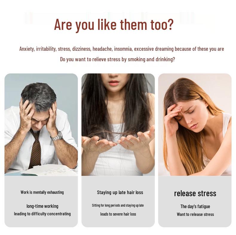 Automatisches Kraken Kopfhautmassagegerät: Kopfvibration, Reinigung, Entspannung und Einschlafhilfe