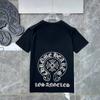 D51 Sommar 2026 Ny Högkvalitativ Bomull Rund Hals Lös Stor Storlek Herr- och Dam-T-shirt Par-T-shirt