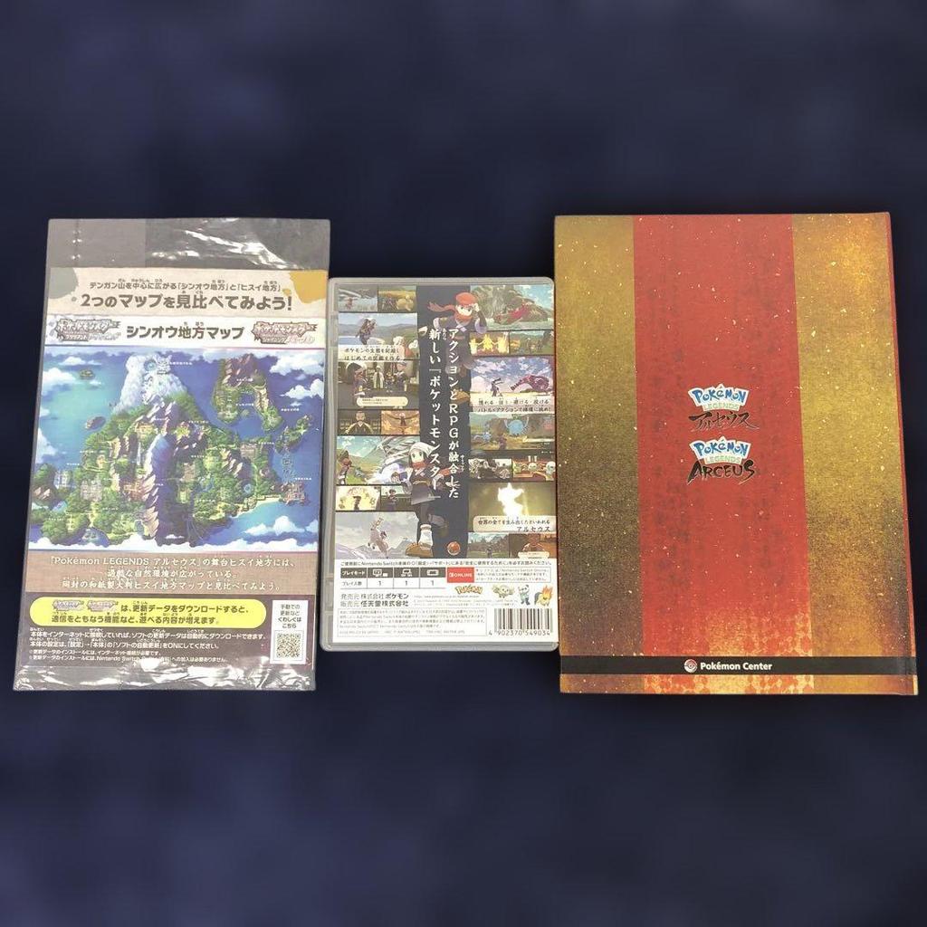 [USED] Nintendo Switch Pokémon Legends Arceus + Bonus