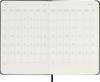 Moleskine 2026 January Daily Pocket Size x DHB12DC2Y26 Planner, Start, 12-Month Diary, (9cm 14cm), Hardcover, Black,