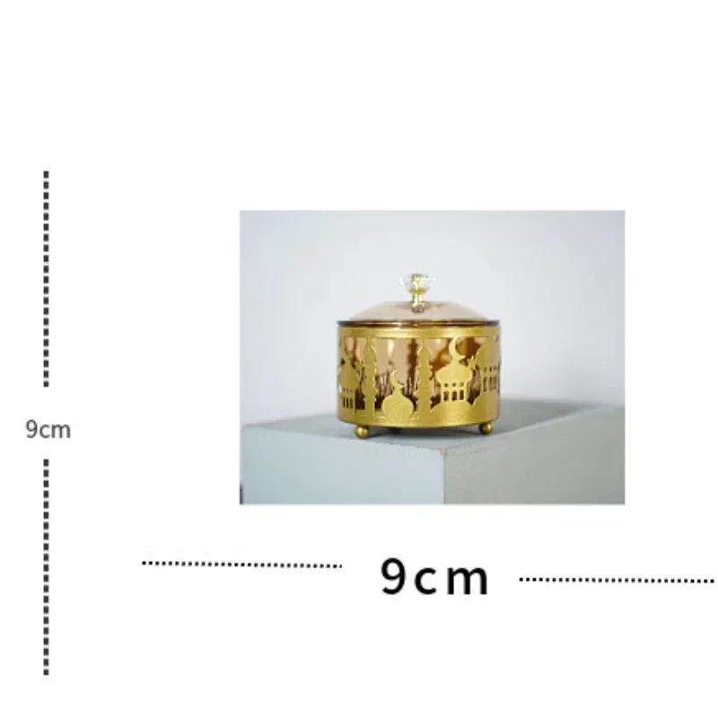 Middle East Arab Muslim Dessert Storage Containers Decorative Ornament Eid Tableware Candy Plate Kitchen Organizer Serving Tray