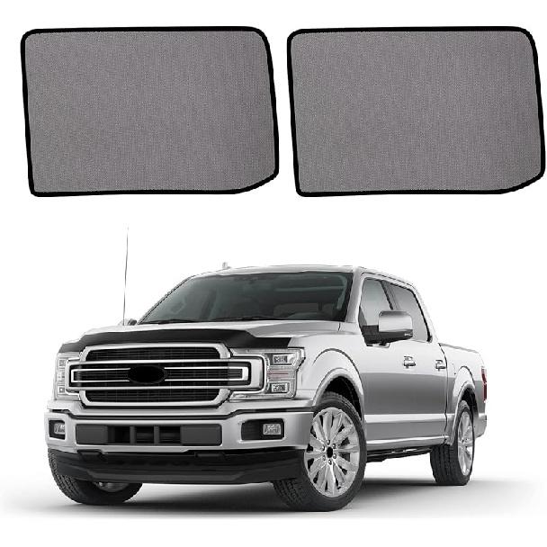 Car Window Shades For -2024 RAV4 Accessories - Rear Side Window Shade For Baby, Breathable Mesh Car Privacy Window Covers, UV Protection And Heat