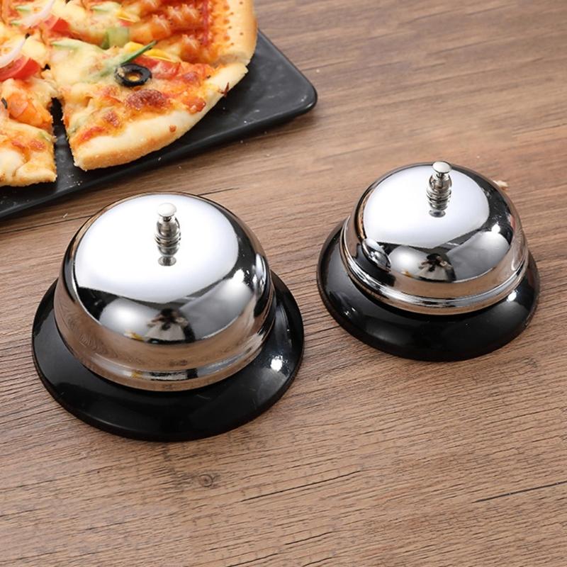 Metal Anti-Rust Desktop Call Bells Customer Service Bells Pet Training Bells Kitchen Tool for Table, Desktop, Counter