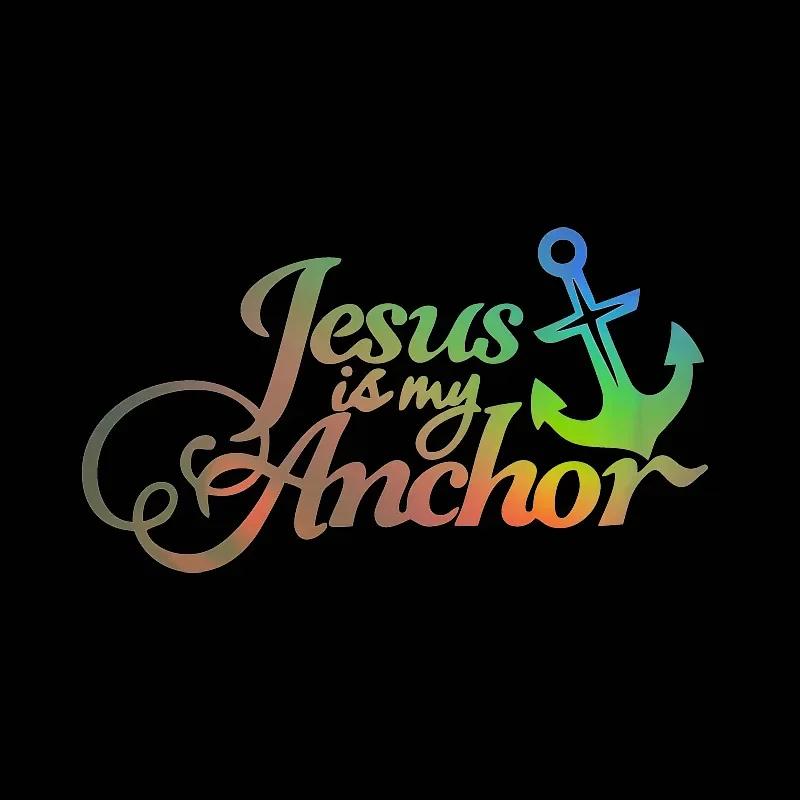 Jesus Cross Faith Christian Car Sticker Auto Body Bumper Windows Motorcycle Laptop Walls Vinyl Film Decal Car Tuning Accessories