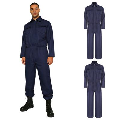 Unisex kombinéza se zapínáním na zip vpředu S-3XL, Pracovní kombinéza s náprsními kapsami pro práci, Halloween a Cosplay
