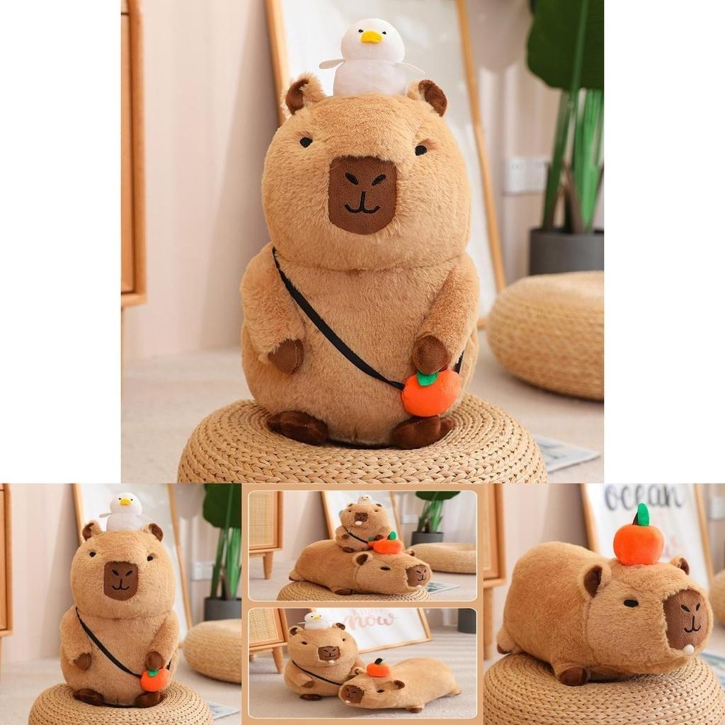 Cute Capybara Plush Toy Adorable And Soft Stuffed Animal Pillow Doll Perfect Gift For Kids