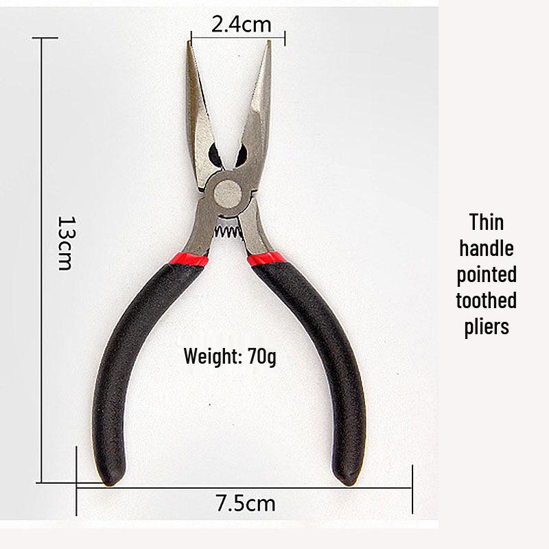 DIY Hand Tools: Vise-Grip, Opening & Cutting, Needle-Nose, Multi-Function Hole Punch, Diagonal Cutting, Mini Pliers
