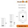 Adjustable Telescopic Furniture Legs: Cabinet, TV Stand, Bed, and Sofa Support Feet