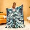 Hot Game Honkai Star A AnaXa Blanket For Soft Throw Blanket for Picnic Bed Sofa Home Bedroom Cozy Warm Comfortable