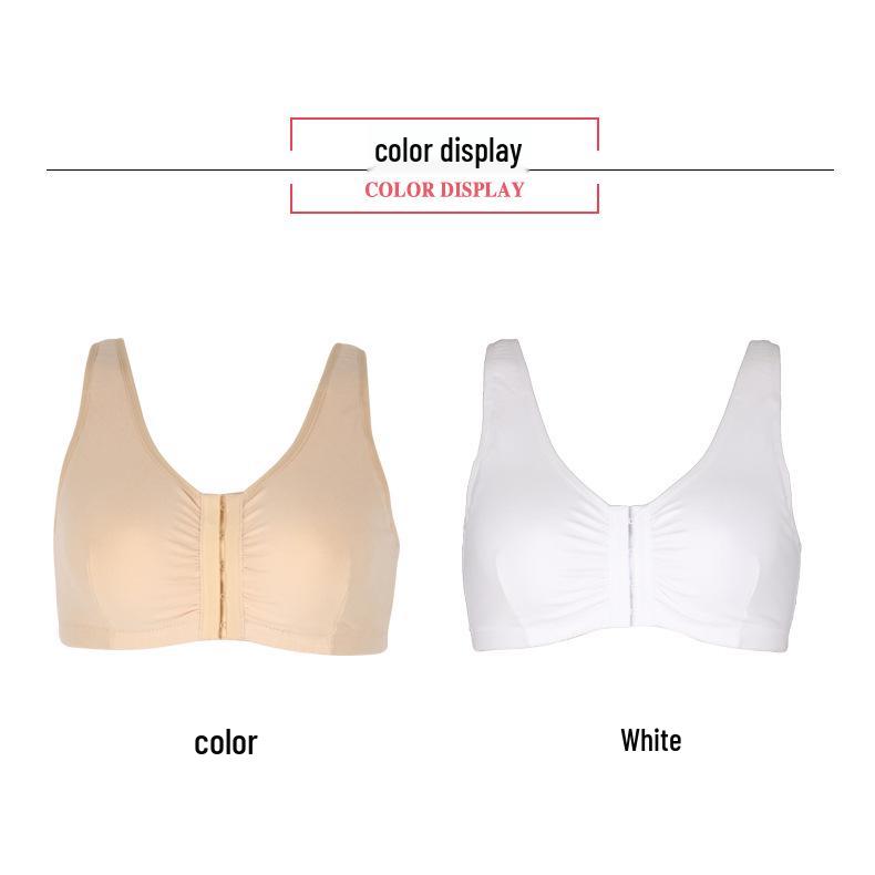 Xin Xinmei Post-Mastectomy Silicone Breast Form Front Closure Adjustable Wire-Free Bra