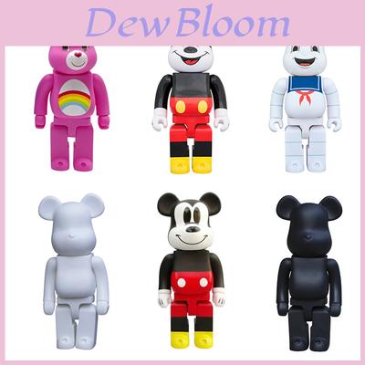 Bearbrick 400% Actionfigur Sammlerstück Pvc Draufgänger Mickey Bär Baustein Trendiges Spielzeug